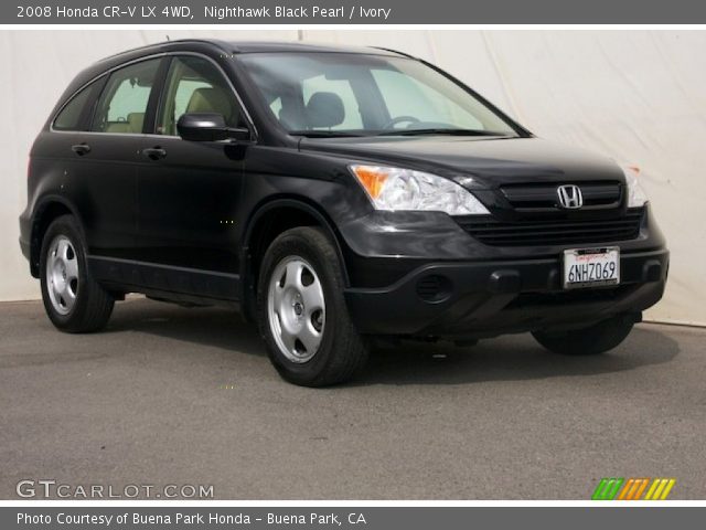 2008 Honda CR-V LX 4WD in Nighthawk Black Pearl
