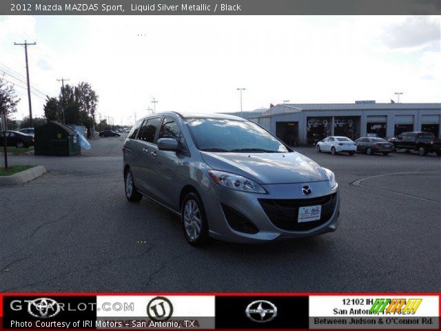 2012 Mazda MAZDA5 Sport in Liquid Silver Metallic