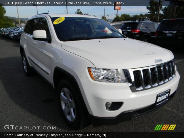 2011 Jeep Grand Cherokee Laredo X Package 4x4 in Stone White