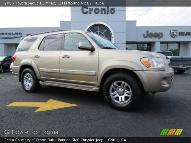 2006 Toyota Sequoia Limited in Desert Sand Mica