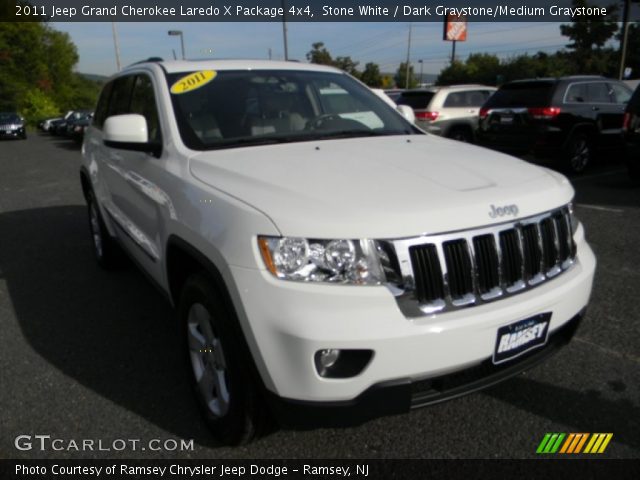 2011 Jeep Grand Cherokee Laredo X Package 4x4 in Stone White