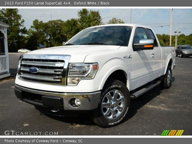 2013 Ford F150 Lariat SuperCab 4x4 in Oxford White