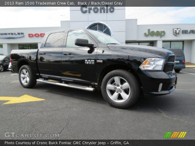 2013 Ram 1500 Tradesman Crew Cab in Black