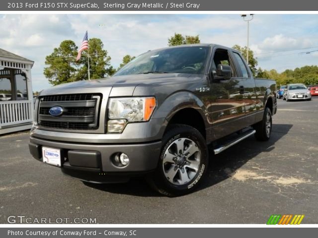 2013 Ford F150 STX SuperCab in Sterling Gray Metallic