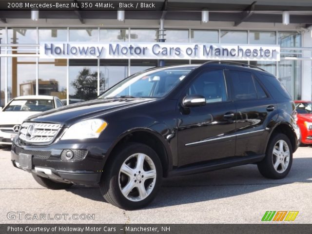 2008 Mercedes-Benz ML 350 4Matic in Black