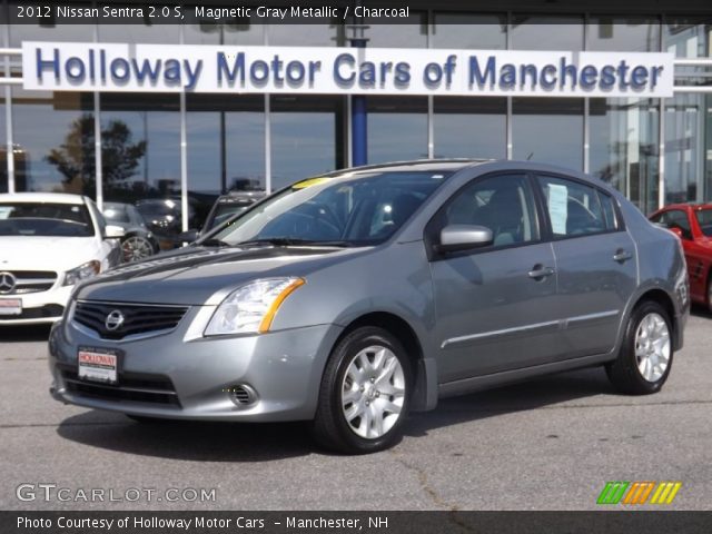2012 Nissan Sentra 2.0 S in Magnetic Gray Metallic