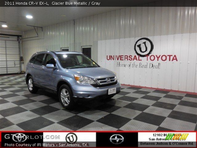 2011 Honda CR-V EX-L in Glacier Blue Metallic