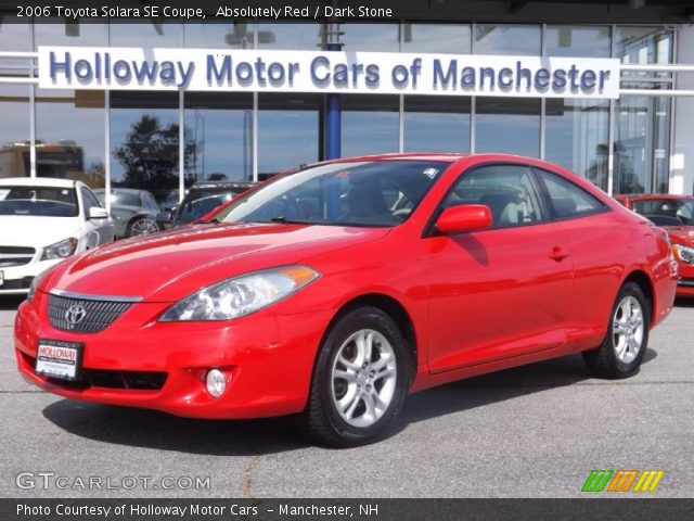 2006 Toyota Solara SE Coupe in Absolutely Red