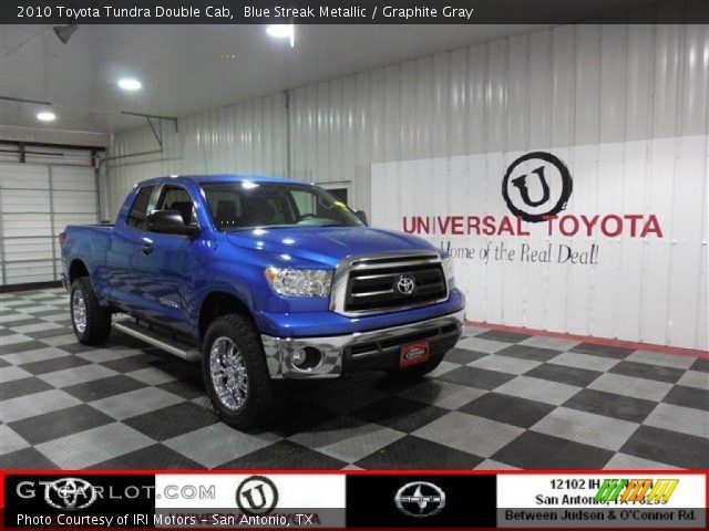 2010 Toyota Tundra Double Cab in Blue Streak Metallic
