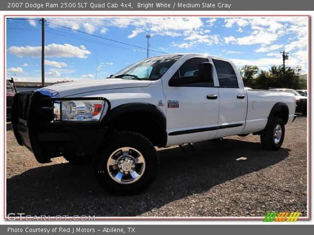2007 Dodge Ram 2500 SLT Quad Cab 4x4 in Bright White