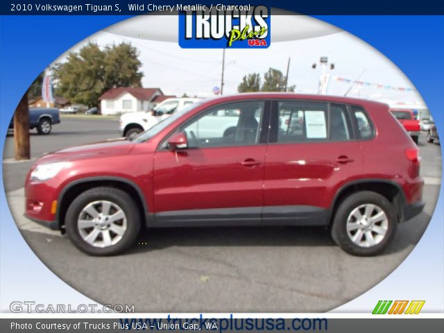 2010 Volkswagen Tiguan S in Wild Cherry Metallic