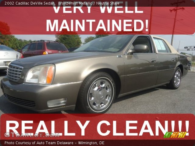 2002 Cadillac DeVille Sedan in Bronzemist Metallic