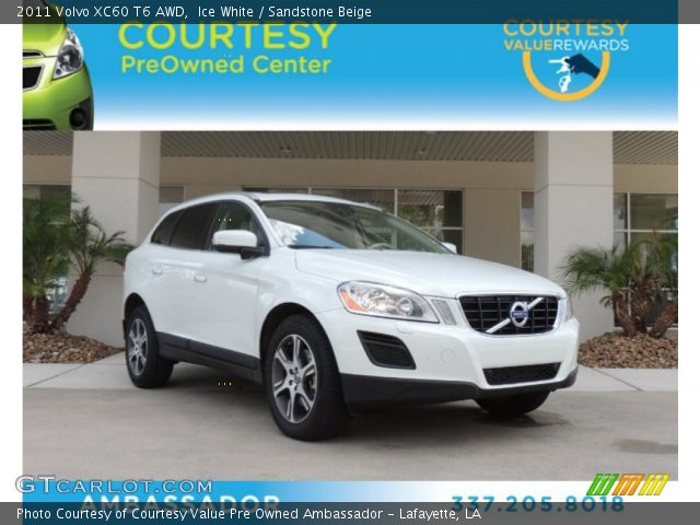 2011 Volvo XC60 T6 AWD in Ice White