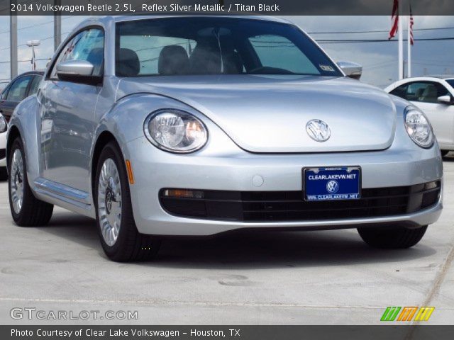 2014 Volkswagen Beetle 2.5L in Reflex Silver Metallic