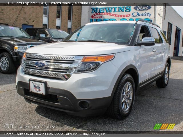 2013 Ford Explorer 4WD in Oxford White