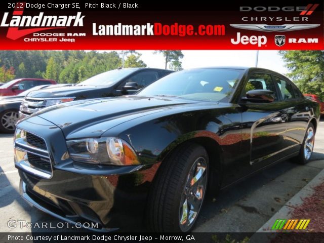 2012 Dodge Charger SE in Pitch Black