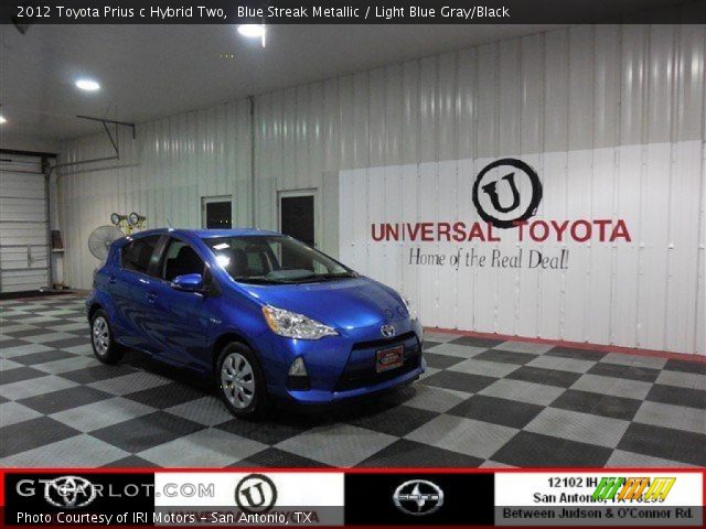 2012 Toyota Prius c Hybrid Two in Blue Streak Metallic