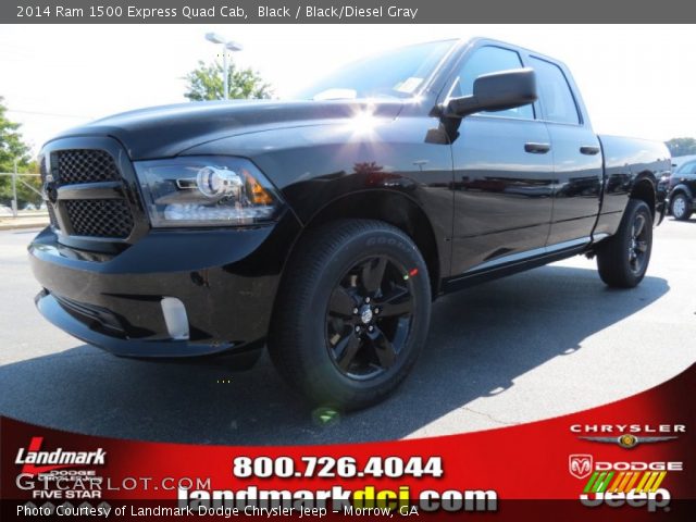 2014 Ram 1500 Express Quad Cab in Black
