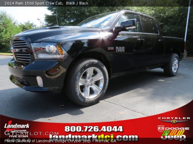 2014 Ram 1500 Sport Crew Cab in Black