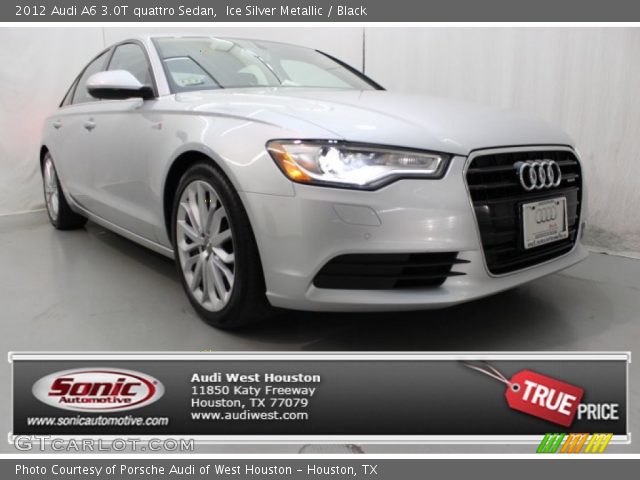 2012 Audi A6 3.0T quattro Sedan in Ice Silver Metallic