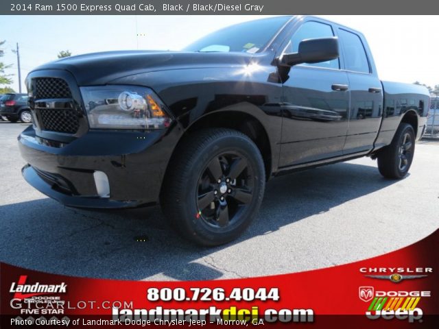 2014 Ram 1500 Express Quad Cab in Black
