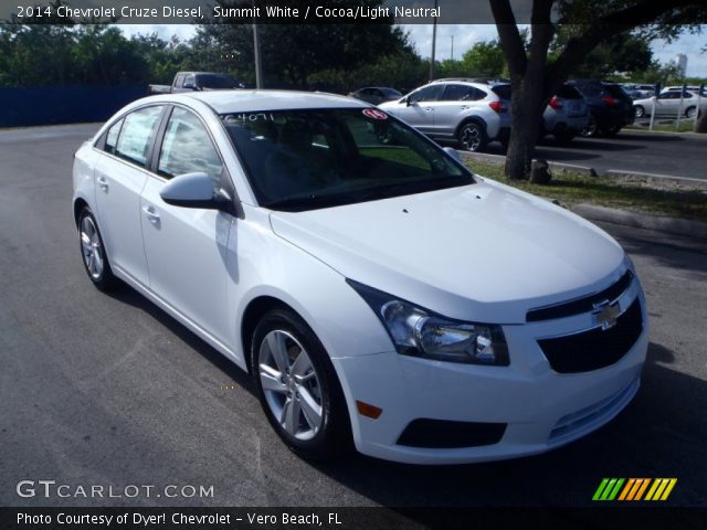 2014 Chevrolet Cruze Diesel in Summit White