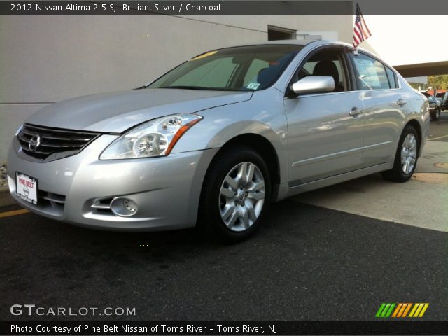 2012 Nissan Altima 2.5 S in Brilliant Silver