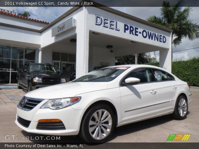 2011 Volkswagen CC Sport in Candy White