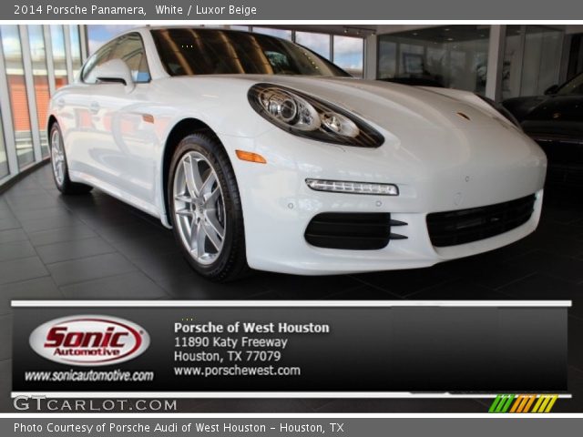 2014 Porsche Panamera  in White