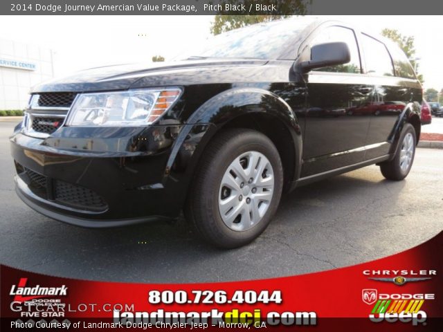 2014 Dodge Journey Amercian Value Package in Pitch Black