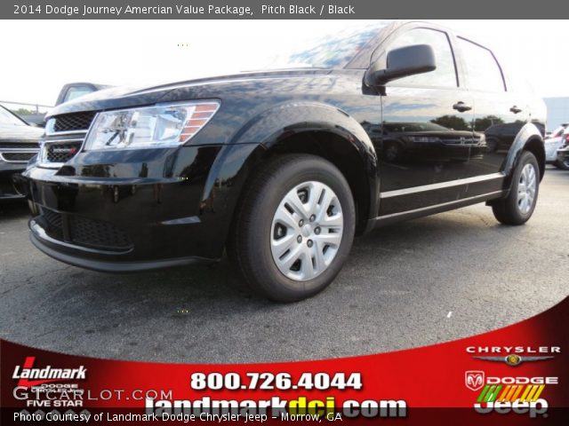 2014 Dodge Journey Amercian Value Package in Pitch Black