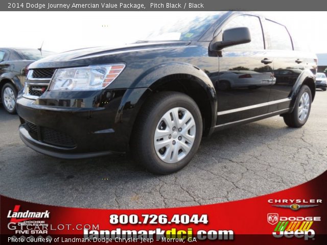 2014 Dodge Journey Amercian Value Package in Pitch Black