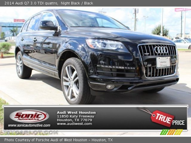 2014 Audi Q7 3.0 TDI quattro in Night Black