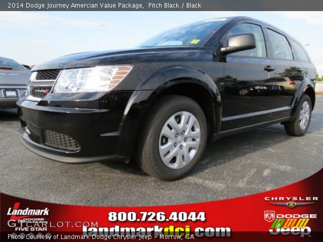 2014 Dodge Journey Amercian Value Package in Pitch Black