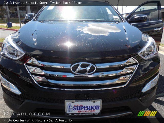 2013 Hyundai Santa Fe Sport in Twilight Black