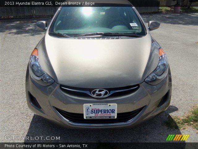 2013 Hyundai Elantra GLS in Desert Bronze