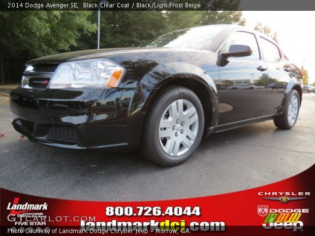 2014 Dodge Avenger SE in Black Clear Coat