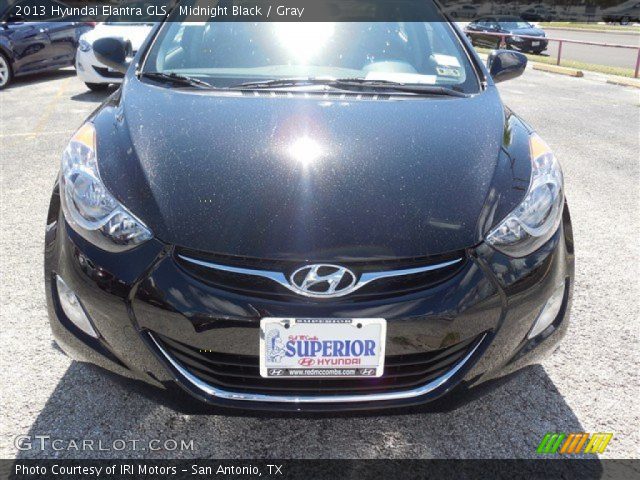 2013 Hyundai Elantra GLS in Midnight Black