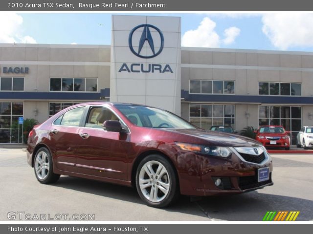 2010 Acura TSX Sedan in Basque Red Pearl