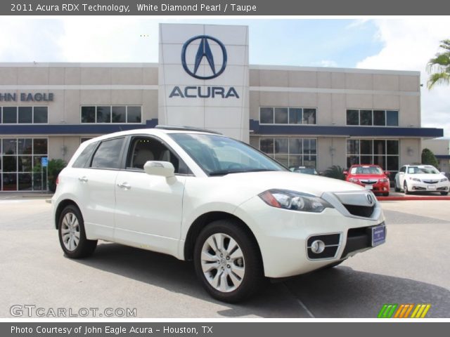 2011 Acura RDX Technology in White Diamond Pearl