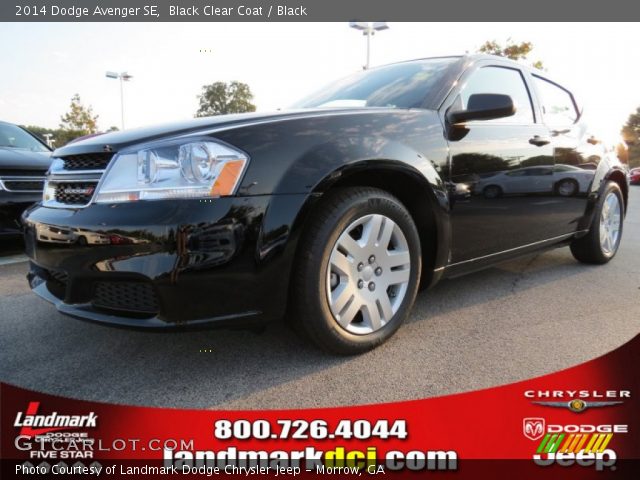 2014 Dodge Avenger SE in Black Clear Coat