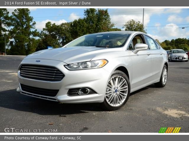 2014 Ford Fusion SE EcoBoost in Ingot Silver