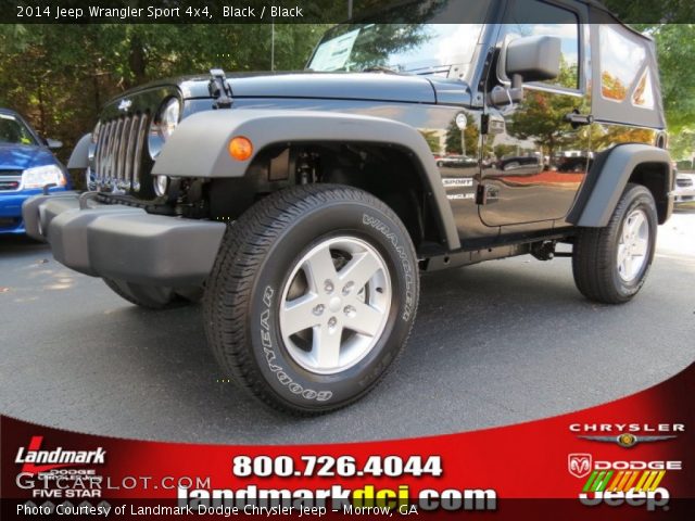 2014 Jeep Wrangler Sport 4x4 in Black