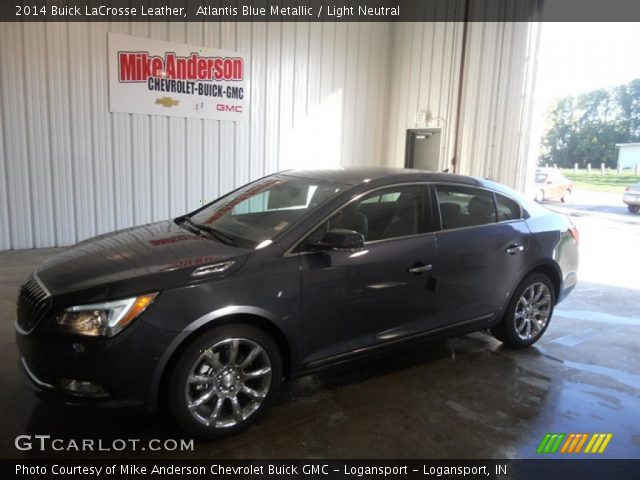 2014 Buick LaCrosse Leather in Atlantis Blue Metallic