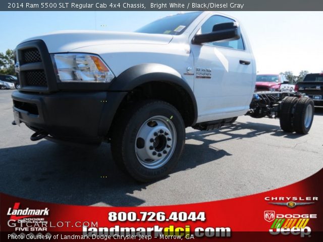 2014 Ram 5500 SLT Regular Cab 4x4 Chassis in Bright White
