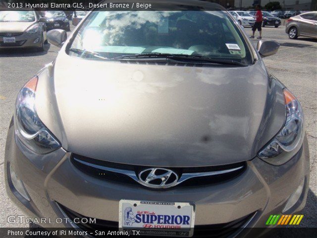 2013 Hyundai Elantra GLS in Desert Bronze