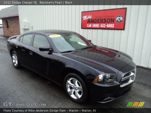 2012 Dodge Charger SE in Blackberry Pearl
