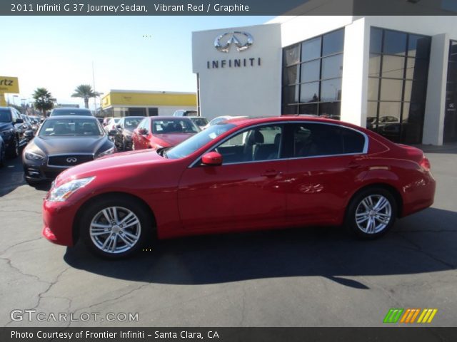 2011 Infiniti G 37 Journey Sedan in Vibrant Red