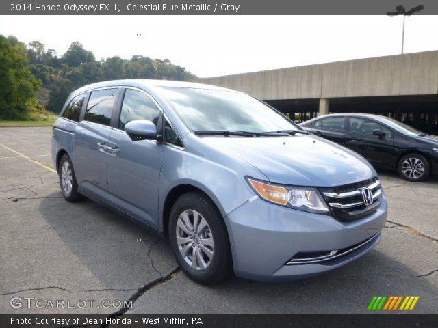 2014 Honda Odyssey EX-L in Celestial Blue Metallic