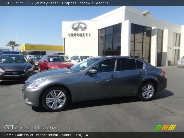 2012 Infiniti G 37 Journey Sedan in Graphite Shadow
